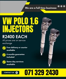 Vw Polo 1.6 Injectors For Sale With Warranty