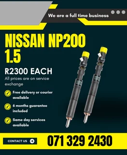 Nissan Np200 1.5 Injectors For Sale With Warranty