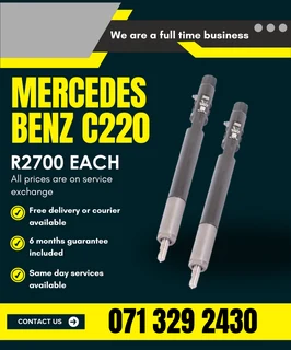 Mercedes Benz C220 Injectors For Sale With Warranty