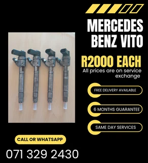 Mercedes Benz Vito Diesel Injectors For Sale With Warranty