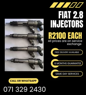Fiat 2.8 Injectors For Sale With Warranty