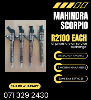 Mahindra Scorpio Injectors For Sale With Warranty