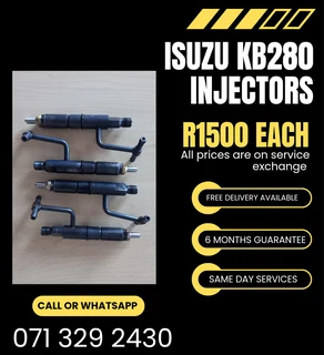 Isuzu Kb280 Injectors For Sale With Warranty