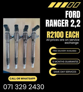 Ford Ranger 2.2 Injectors For Sale With Warranty