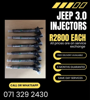 Jeep 3.0 Injectors For Sale With Warranty
