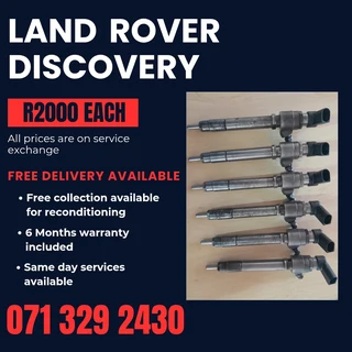 Land Rover Discovery Tdv6 Diesel Injectors For Sale With Warranty