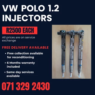 Vw Polo 1.2 Diesel Injectors For Sale With Warranty On