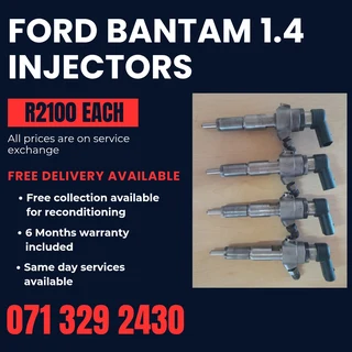 Ford Bantam 1.4 Diesel Injectors For Sale With Warranty