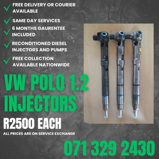 Vw Polo 1.2 Diesel Injectors For Sale With Warranty