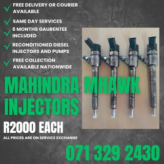 Mahindra Mhawk Diesel Injectors For Sale With Warranty