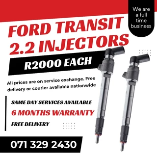 Ford Transit 2.2 Diesel Injectors For Sale With Warranty