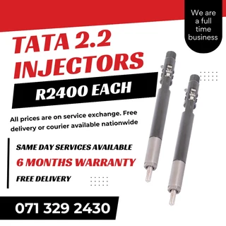 Tata 2.2 Injectors For Sale With Warranty