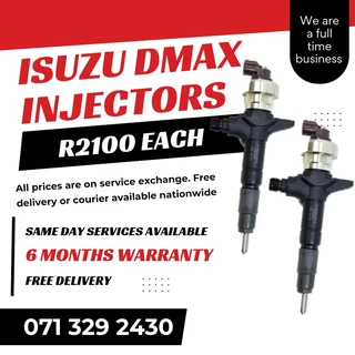 Isuzu Dmax Injectors For Sale With Warranty