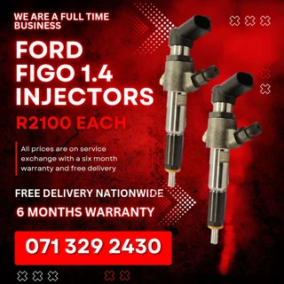 Ford Figo 1.4 Diesel Injectors For Sale With Warranty