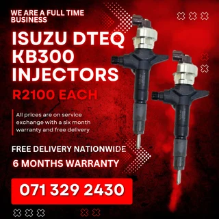 Isuzu Dteq Kb300 Diesel Injectors For Sale With Warranty
