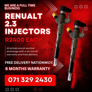 Renualt 2.3 Diesel Injectors For Sale With Warranty