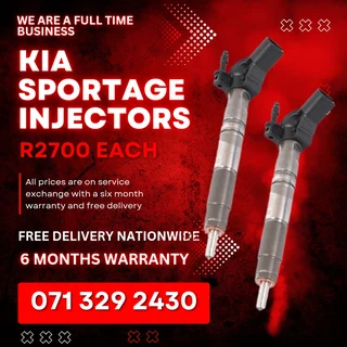 KIA SPORTAGE 2.0 INJECTORS FOR SALE WITH WARRANTY