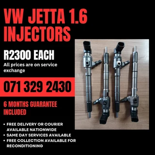 Vw Jetta 1.6 Diesel Injectors For Sale With Warranty