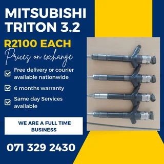 Mitsubishi Triton 3.2 Injectors For Sale With Warranty On