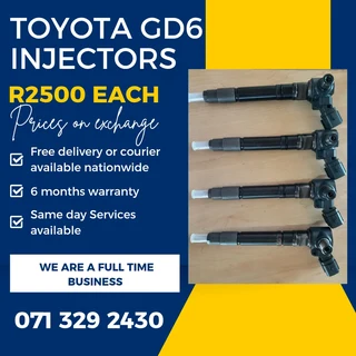 Toyota Gd6 Diesel Injectors For Sale With Warranty