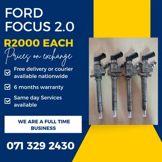 Ford Focus 2.0 Injectors For Sale With Warranty