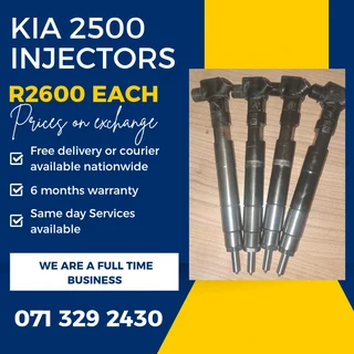 Kia 2500 Injectors For Sale With Warranty