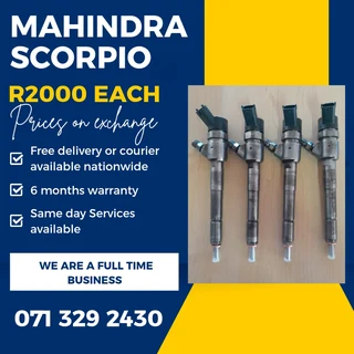 Mahindra Scorpio 2.2 Injectors For Sale With Warranty