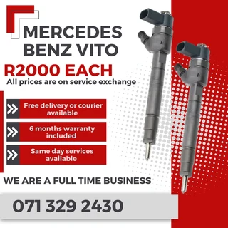 Mercedes Benz Vito Diesel Injectors For Sale With Warranty