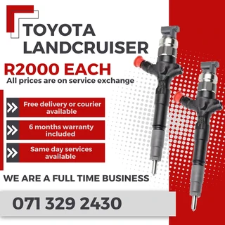 Toyota Landcruiser Injectors For Sale With Warranty On