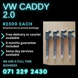 Vw Caddy 2.0 Injectors For Sale With Warranty
