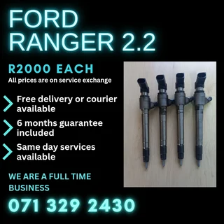 Ford Ranger 2.2 Diesel Injectors For Sale With Warranty