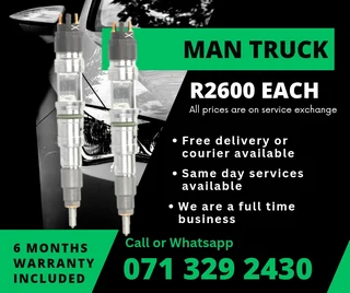 Man Truck Diesel Injectors For Sale With Warranty