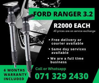 Ford Ranger 3.2 Diesel Injectors For Sale With Warranty