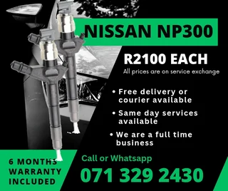 Nissan Np300 Yd25 Diesel Injectors For Sale With Warranty