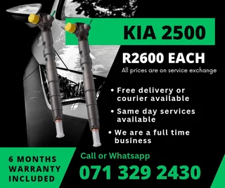 Kia 2500 Diesel Injectors For Sale With Warranty On