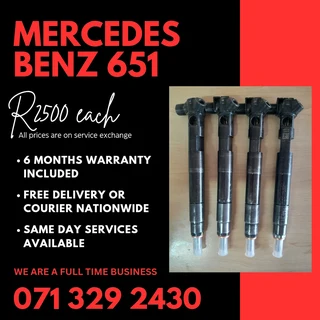 Mercedes Benz Vito 651 Diesel Injectors For Sale With Warranty