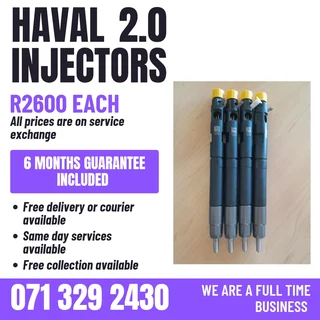 Haval 2.0 Injectors For Sale With Warranty