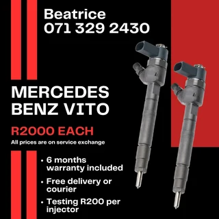 Mercedes Benz Vito Diesel Injectors For Sale With Warranty