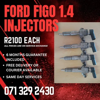 Ford Figo 1.4 Diesel Injectors For Sale With Warranty