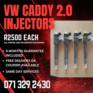 Vw Caddy 2.0 Injectors For Sale With Warranty