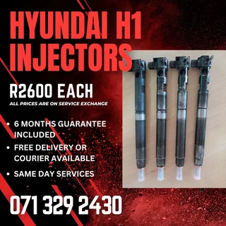 Hyundai H1 Injectors For Sale With Warranty On