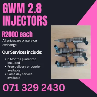 Gwm 2.8 Injectors For Sale With Warranty
