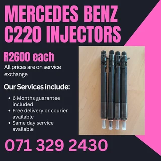 Mercedes Benz C220 Diesel Injectors For Sale With Warranty