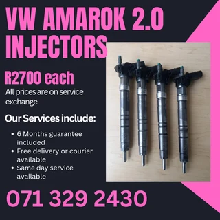 Vw Amarok 2.0 Diesel Injectors For Sale With Warranty