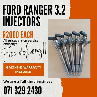 Ford Ranger 3.2 Diesel Injectors For Sale With Warranty On