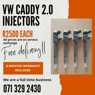 Vw Caddy 2.0 Injectors For Sale With Warranty