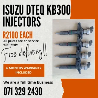 Isuzu Dteq Kb300 Diesel Injectors For Sale With Warranty