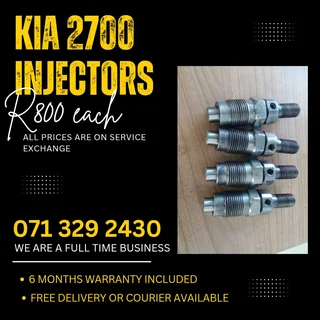 Kia 2700 Diesel Injectors For Sale With Warranty