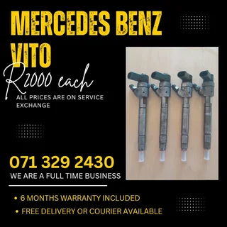 Mercedes Benz Vito Diesel Injectors For Sale With Warranty