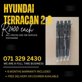 Hyundai Terracan 2.9 Injectors For Sale With Warranty